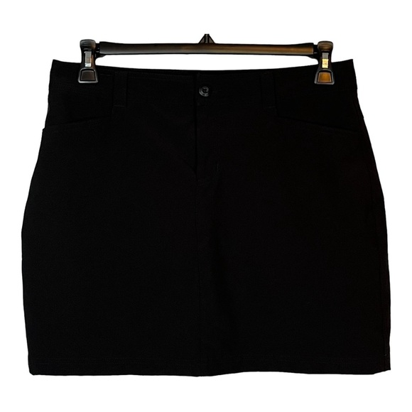 EDDIE BAUER WOMEN'S ADVENTURER 2.0 SKORT SKIRT SPORT BLACK SIZE 8 - Picture 5 of 14